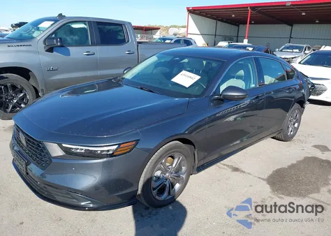 2025 Honda Accord Hybrid Ex-L из США, поврежденный, VIN 1HGCY2F6XSA073968